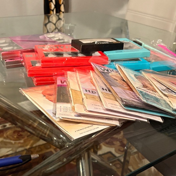 Assorted Wig Caps and Accessories - Picture 1 of 13